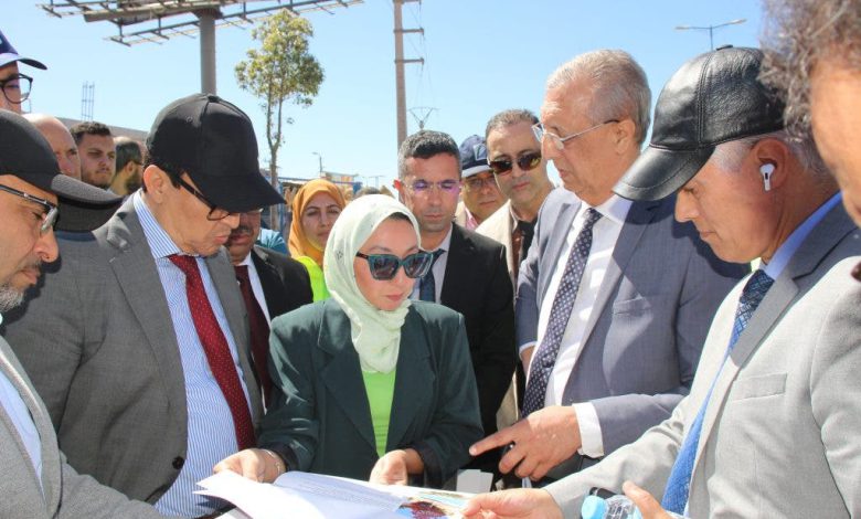 الوالي شوراق يتفقد تهيئة محيط الملعب الكبير بمراكش