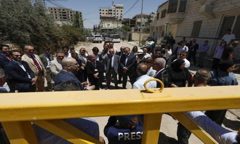 إدانات دولية لإطلاق النار الإسرائيلي على وفد دبلوماسي يضم السفير المغربي في جنين