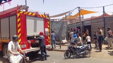 حريق بسوق (فريميجة) بابن جرير يفضح هشاشة مشروع تنموي كلّف الملايين