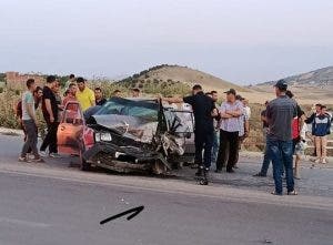 حادثة سير خطيرة تهزّ تازة وتستدعي تدخّلًا عاجلًا(صور) 3 حادثة سير خطيرة بتازة