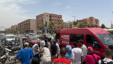 عاجل: محاولة انتحار مواطن بحي الازدهار بمراكش - صور