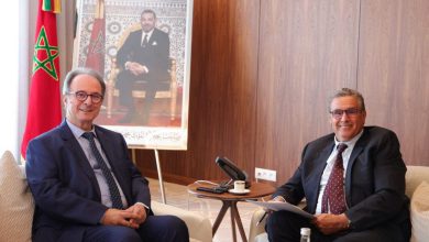 أخنوش يستقبل بلكوش في أول لقاء رسمي بينهما