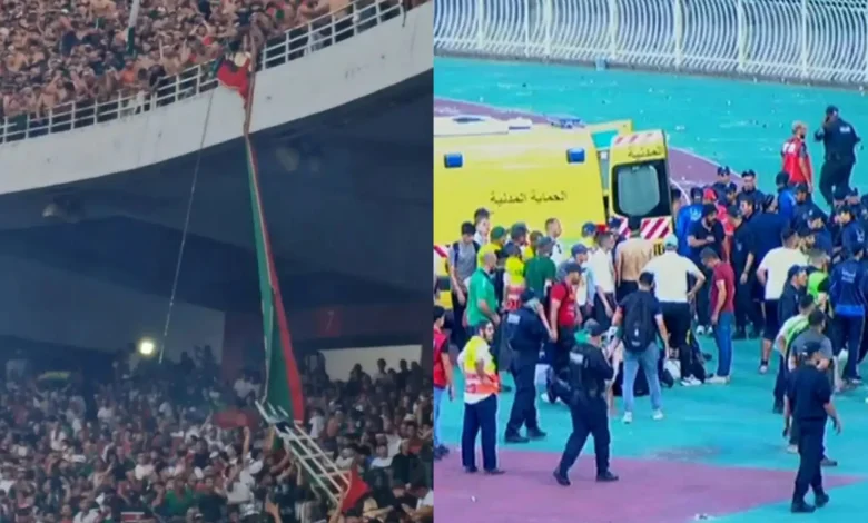 ارتفاع حصيلة ضحايا سقوط مشجعي مولودية الجزائر من المدرجات إلى 3 وفيات