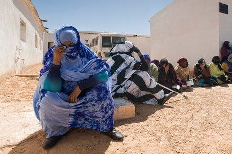 مخيمات تندوف بالجزائر