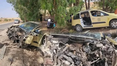 سطات.. 7 جرحى جراء اصطدام طاكسي بشجرة