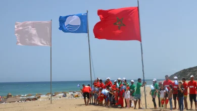 صيف 2025.. اللواء الأزرق يرفرف في 28 شاطئاً و4 موانئ وبحيرة بالمغرب