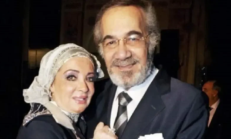 كلمات مؤثرة من شهيرة في عيد ميلاد محمود ياسين (صورة)