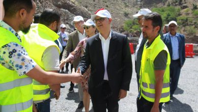 نزار بركة يزور مشاريع مائية بالحوز رفقة سفيري ألمانيا والدنمارك