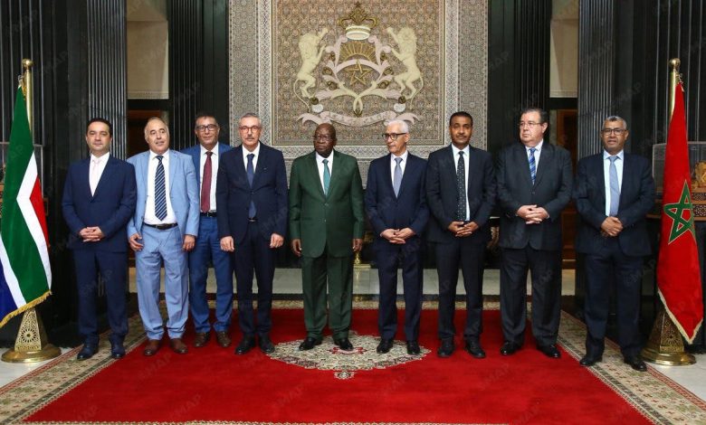 رئيس مجلس النواب يستقبل جاكوب زوما على هامش زيارته للمغرب