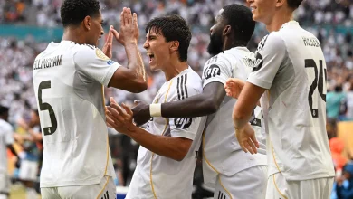 عاصفة رعدية تعرقل هبوط طائرة ريال مدريد قبل لقاء باريس سان جيرمان