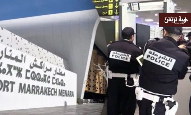 انفراد.. حجز شحنة من المخدرات لدى مهاجرين مغربيين بمطار مراكش