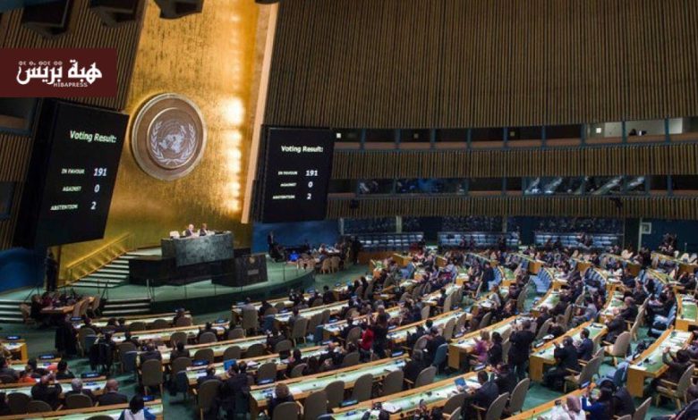 الأمم المتحدة تعتمد إعلان نيويورك لدعم حل الدولتين وإدانة حماس