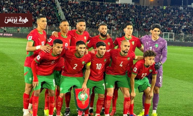 التشكيلة الرسمية للمنتخب المغربي أمام النيجر
