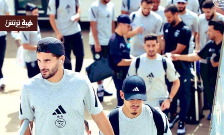 بعثة المنتخب الجزائري تصل إلى الدار البيضاء لمواجهة غينيا